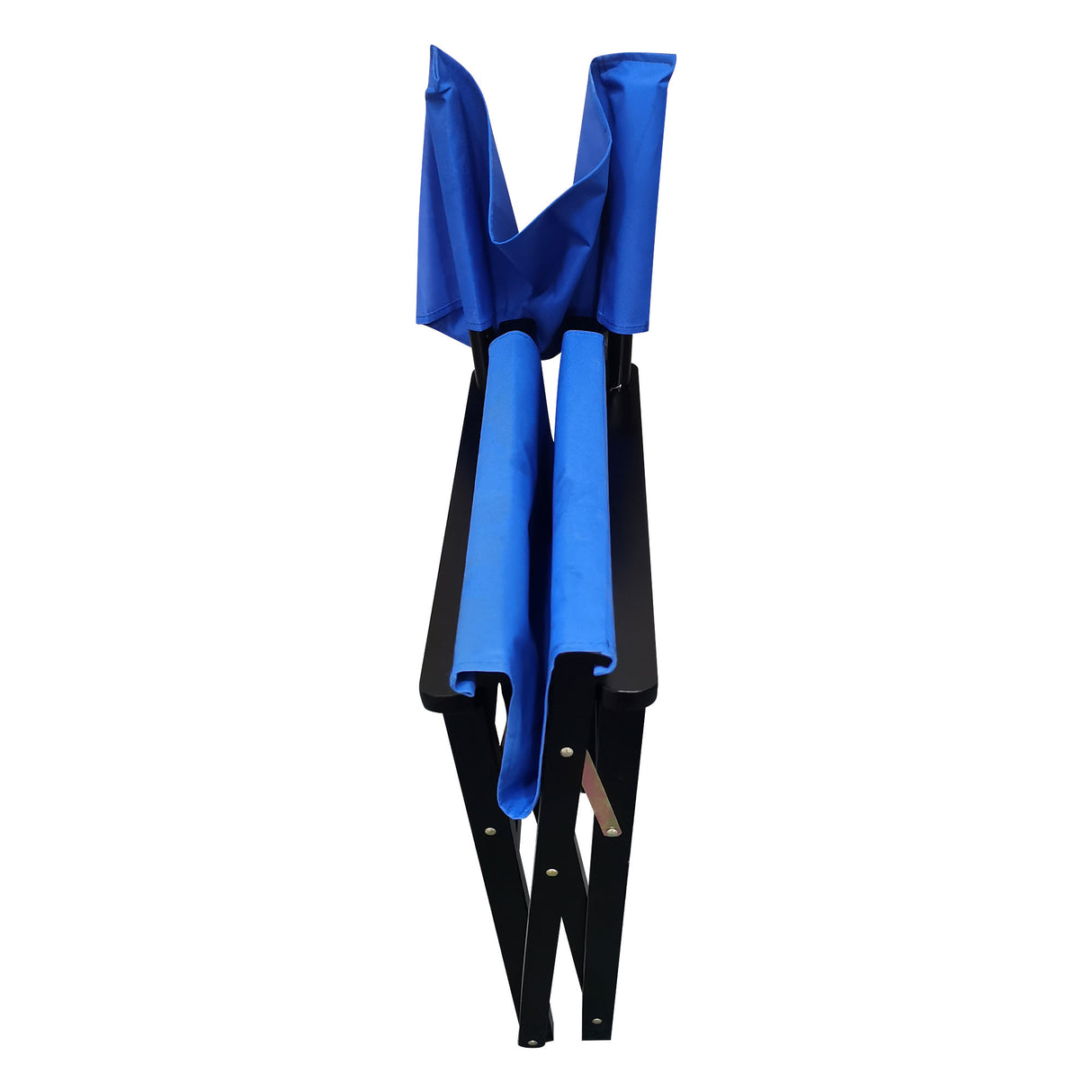 Folding Chair Wooden Director Chair Canvas Folding Chair Folding Chair 2pcs/set populus + Canvas (Color : Blue) - V.I.P Digital Presence