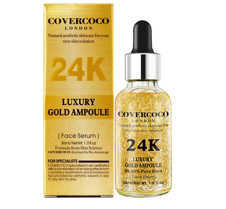 24K Serum Facial Complexion Brightening Moisturizing Skin 30ml Essence Facial Serum - V.I.P Digital Presence