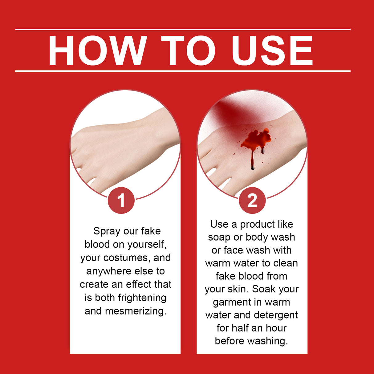 Plasma Spray Halloween Vampire Holiday Party Atmosphere Entertainment Spoofing Costume Party Props - V.I.P Digital Presence