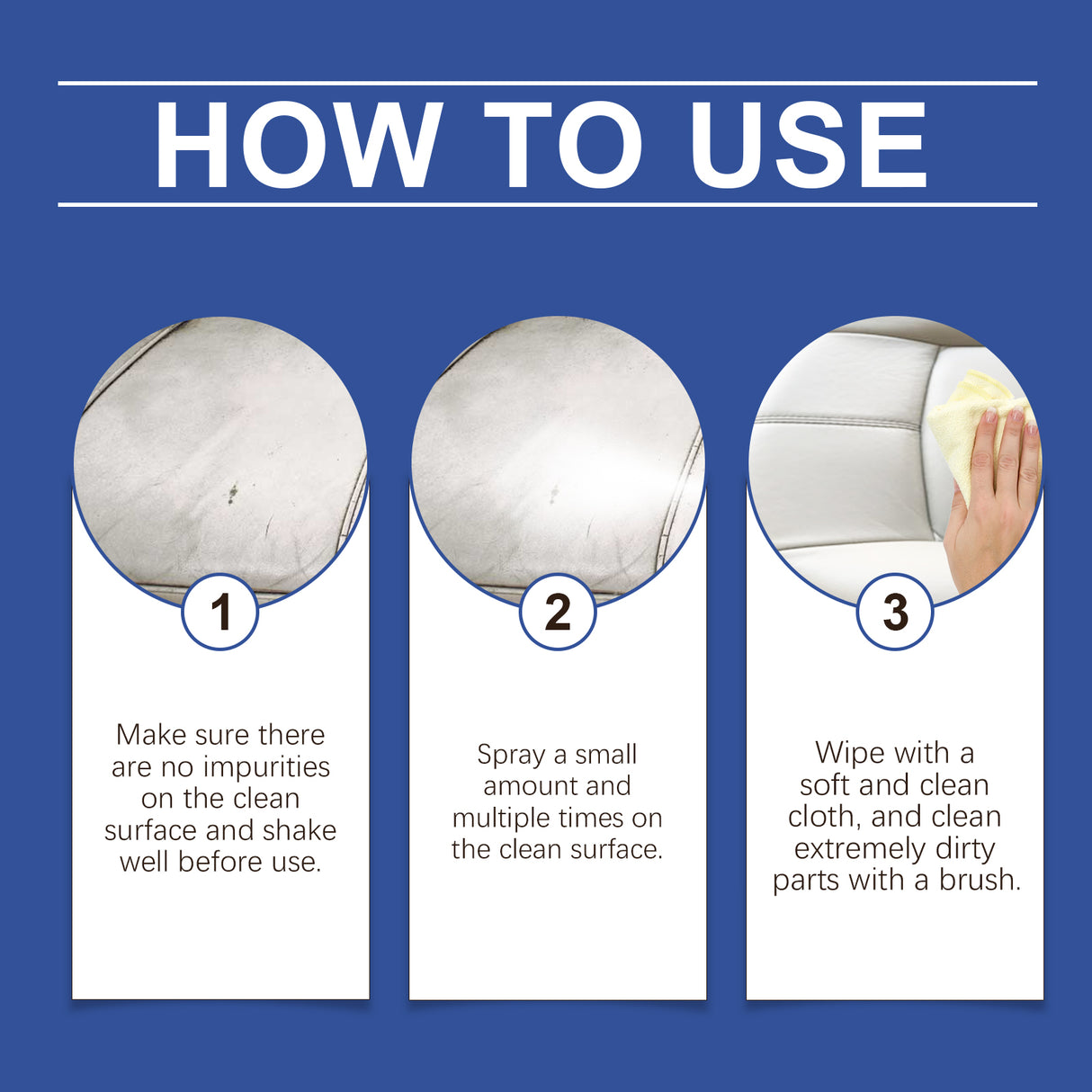 Car Interior Cleaning Mousse Car Interior Upholstered Seat Fabric Stain Cleaner - V.I.P Digital Presence