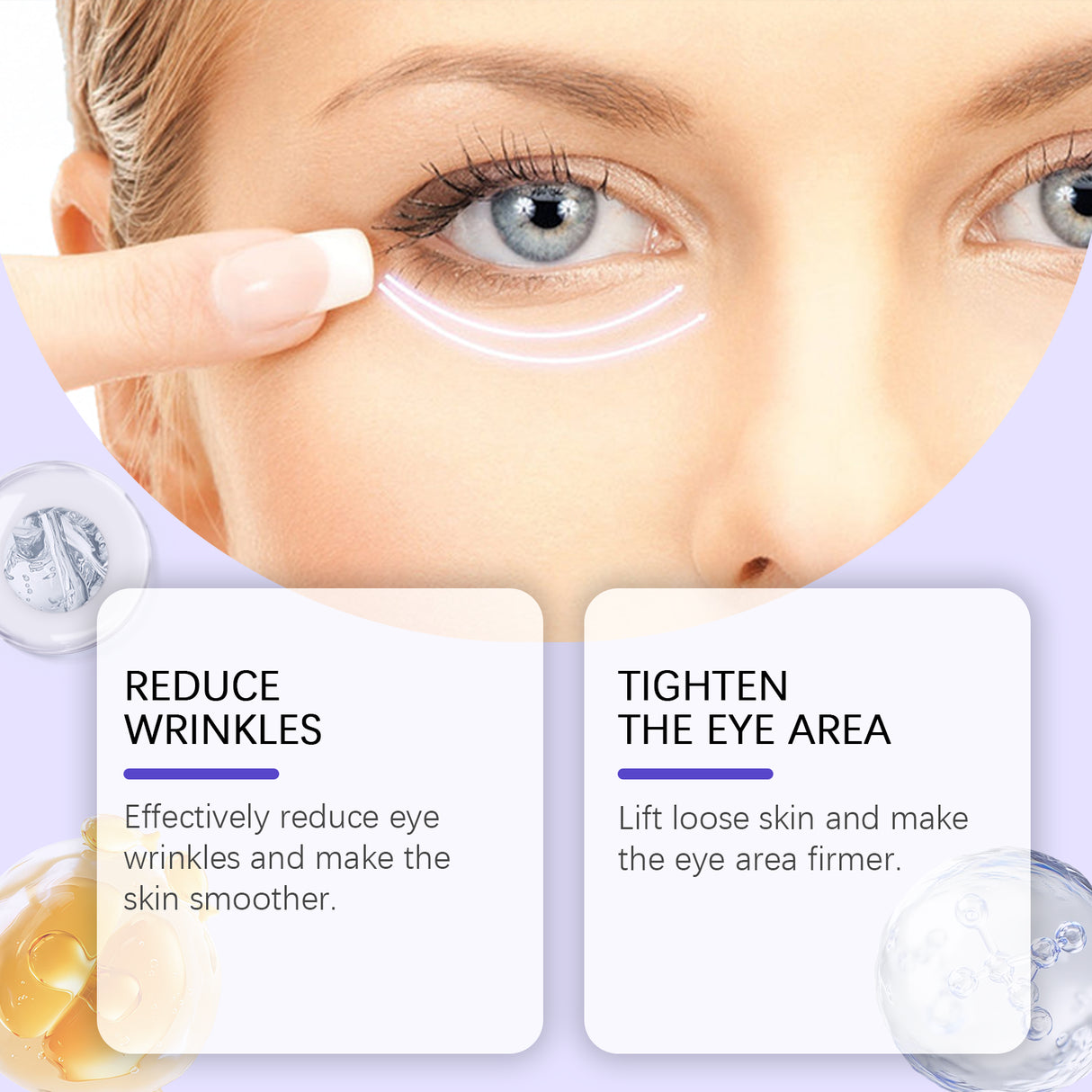 Firming Eye Cream Gentle, Delicate, Moisturizing And Hydrating To Improve Fine Lines Around The Eyes