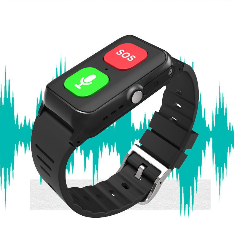 A70 Elderly GPS Positioning Watch Locator With Heart Rate Measurement Body Temperature Smart Bracelet - V.I.P Digital Presence