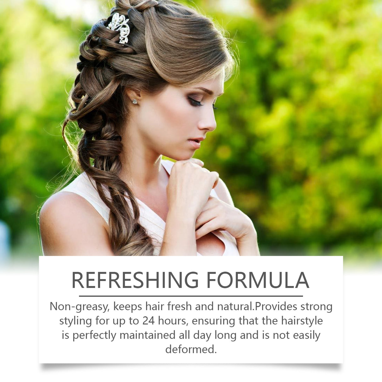 Hair Styling Spray, Light Styling Nourishes Hair, Creates Curls, Braids And Fluffy Hairspray - V.I.P Digital Presence