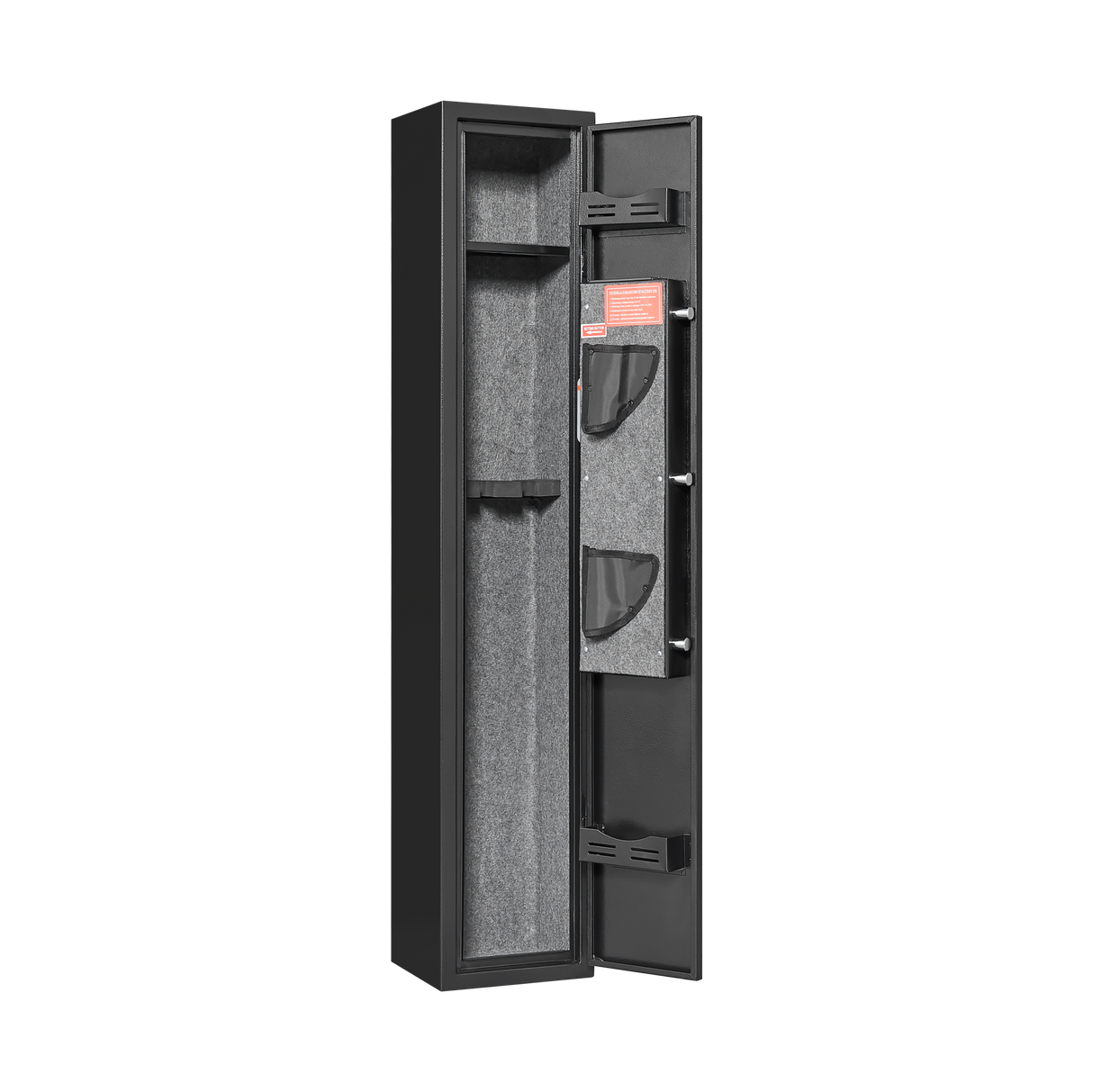 5 gun safes with 3 pistol pockets, quick access biometric adjustable heavy-duty gun rack mounted gun safes - V.I.P Digital Presence