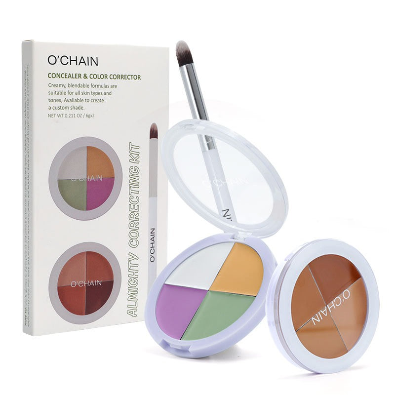 O'CHAINFour-color concealer set to cover spots, acne, dark circles, tear trough concealer - V.I.P Digital Presence