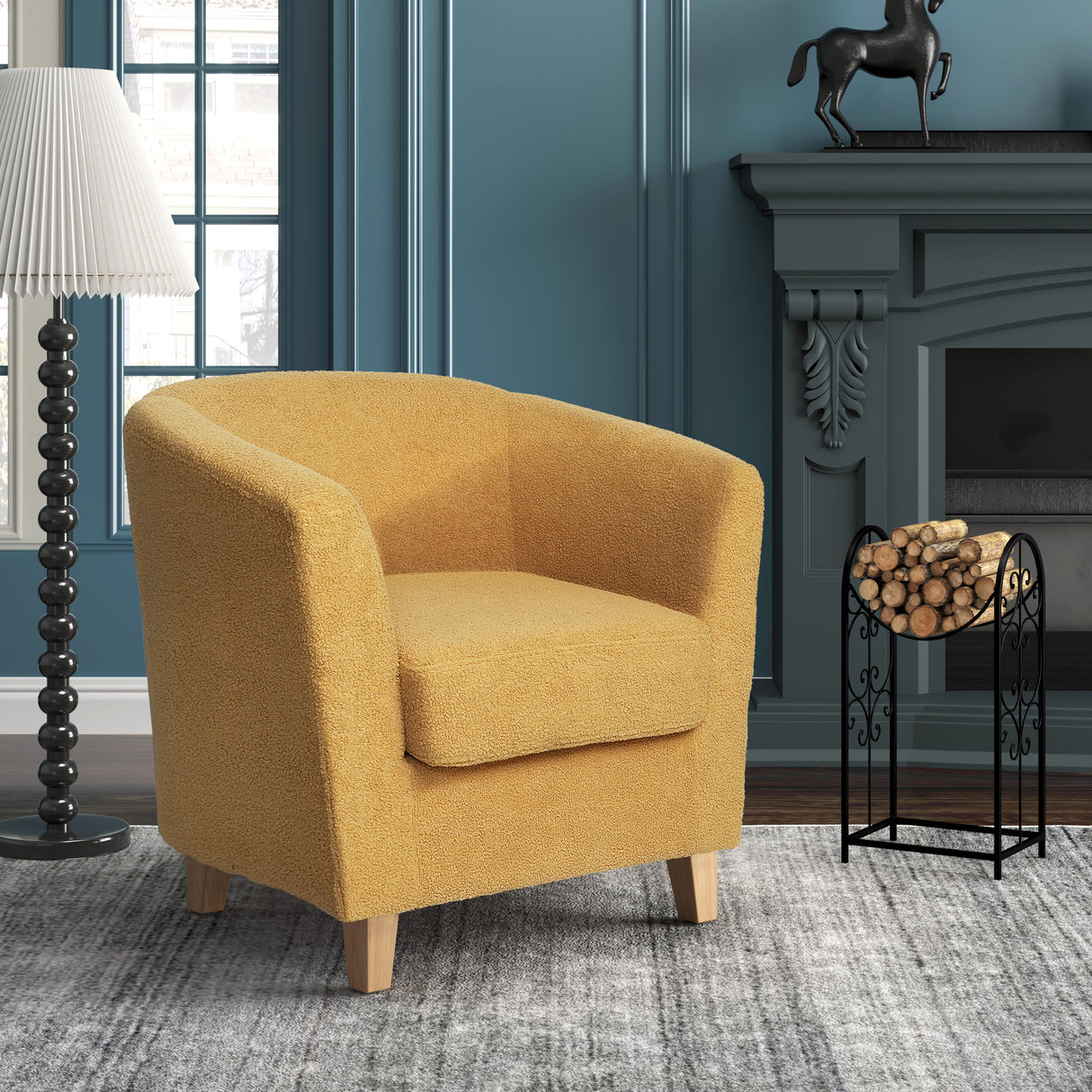 Cortina Fabric Club Chair - V.I.P Digital Presence