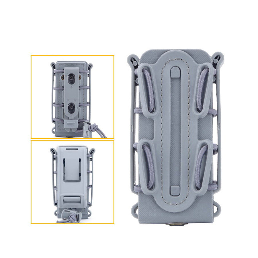 Live CS Tactical Waist Hanging Box 5.56&7.62 Elastic Scorpion Quick Pull Outdoor Multi purpose Kit - V.I.P Digital Presence