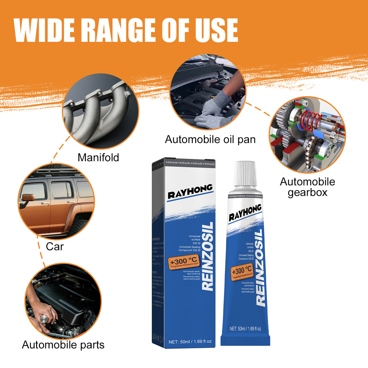 Engine Sealant, Automotive Metal Oil Tank Pan Cylinder Gasket Oil And Temperature Resistant Auto Repair Sealant - V.I.P Digital Presence