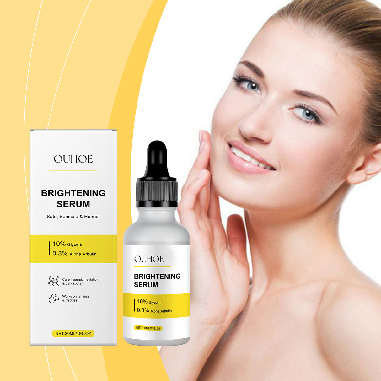 Brightening Essence, Gentle Moisturizing And Brightening Facial Skin Nourishing And Hydrating Essence - V.I.P Digital Presence