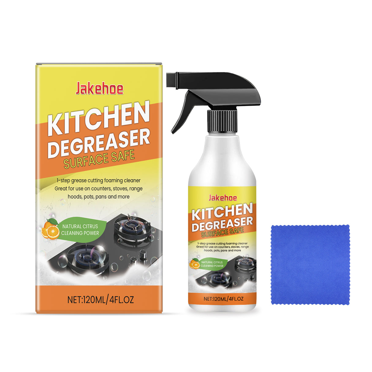 Kitchen Heavy Oil Foam Cleaner Household To Remove Heavy Oil Kitchen Appliances Stain Cleaner - V.I.P Digital Presence
