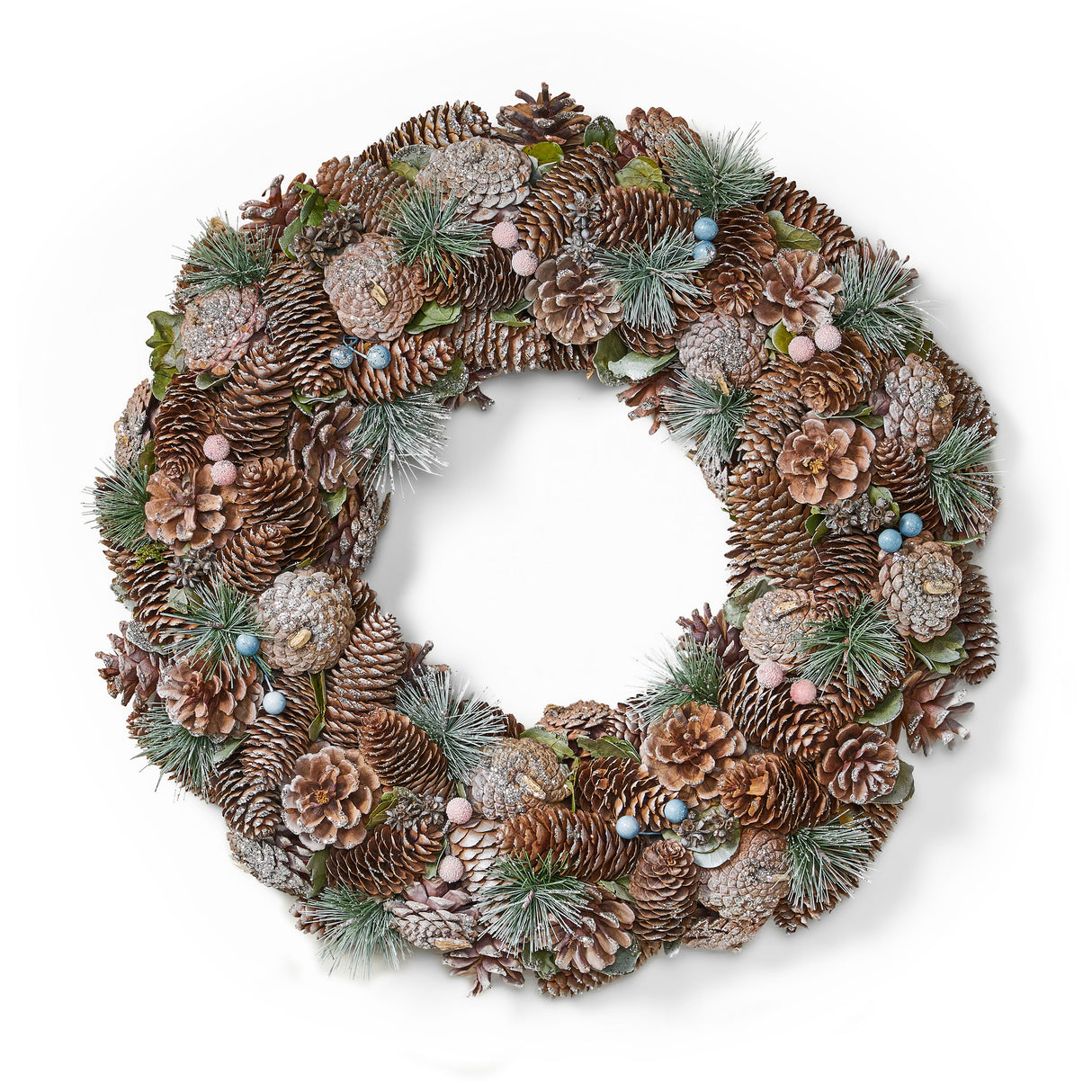 18.5'' PINE CONE WREATH - V.I.P Digital Presence