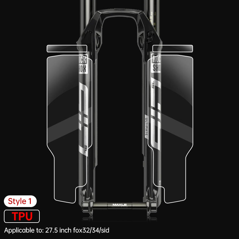 Bike fork protective stickers, mountain bike protective film, scratch-resistant stickers, bicycle fork decals - V.I.P Digital Presence