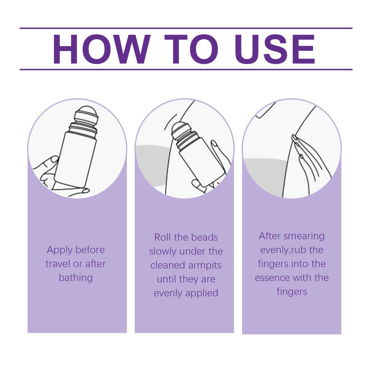 Lavender Deodorant For Summer Armpit Workouts, Sweat Odors Cleaning And Staying Portable Deodorant - V.I.P Digital Presence