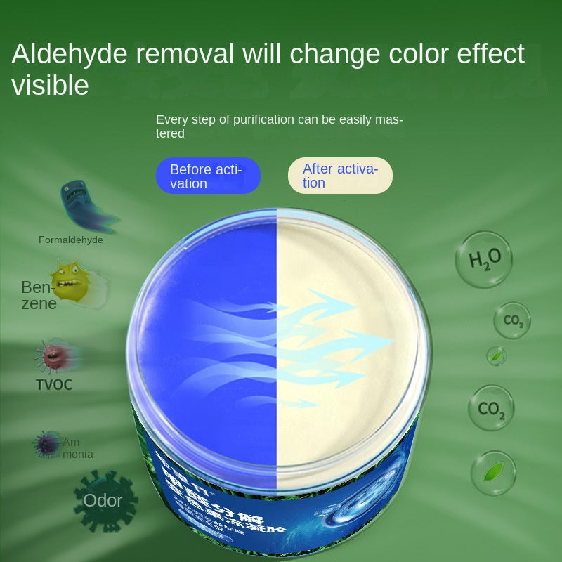 Formaldehyde Removal Jelly New House Household Odor Removal Agent Powerful Air Purifier Magic Box Artifact Decoration - V.I.P Digital Presence