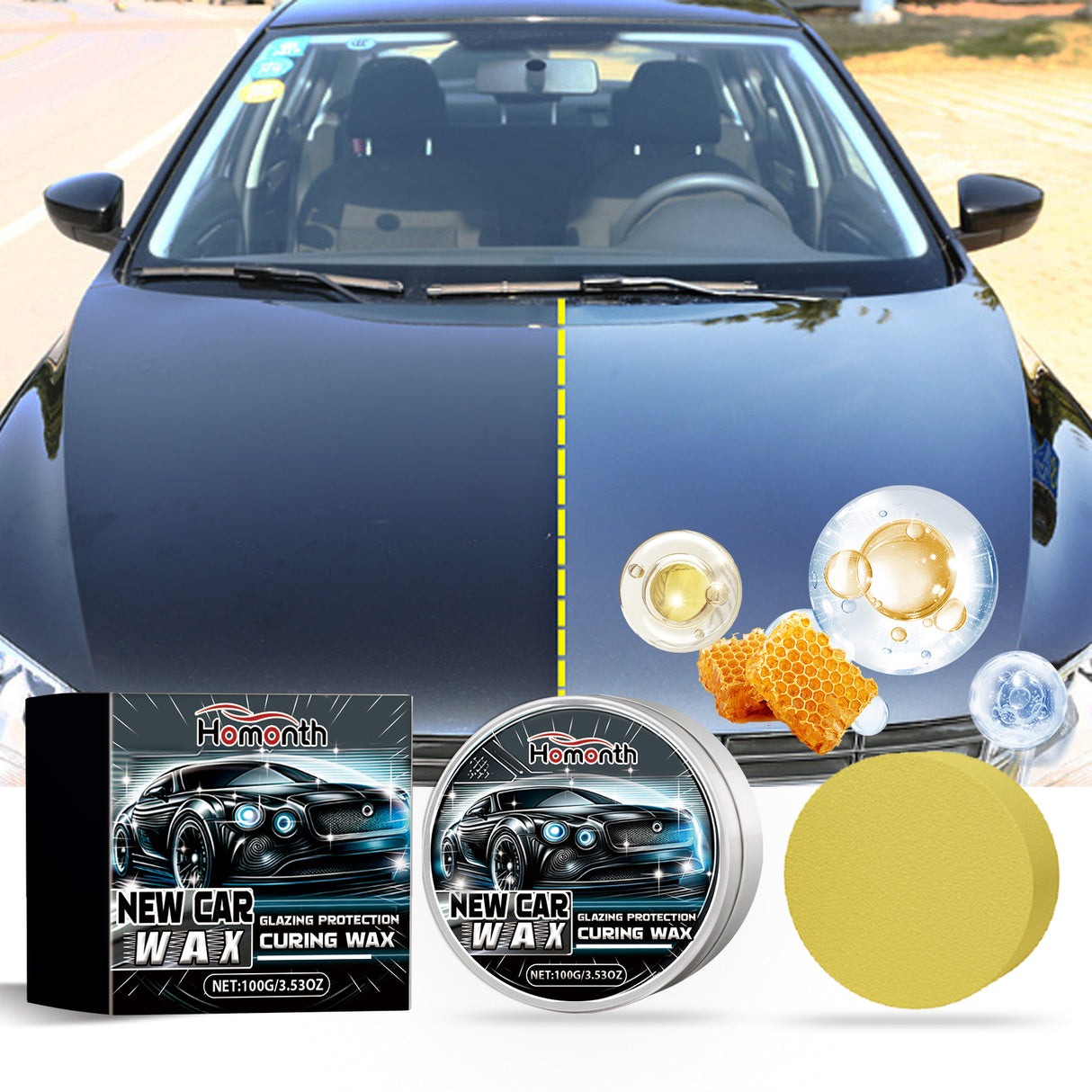 Automotive Coating Wax Set, - V.I.P Digital Presence