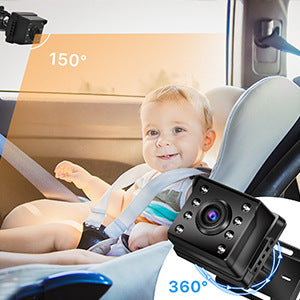 4.3 inch private model HD 1080P car baby monitor car baby mirror - V.I.P Digital Presence