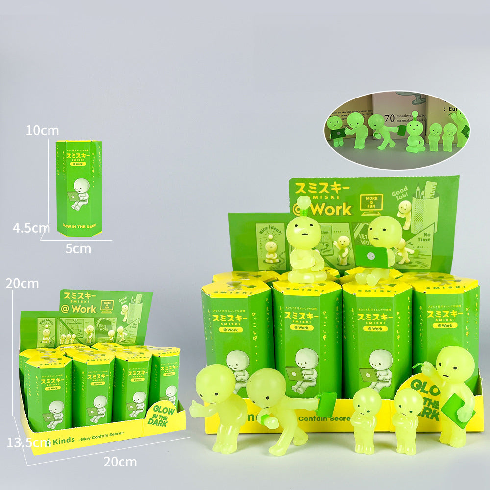 Party Angel Cheek Blind Box Car Ornament Mobile phone Decoration Handmade Anime Doll Finished End Box - V.I.P Digital Presence