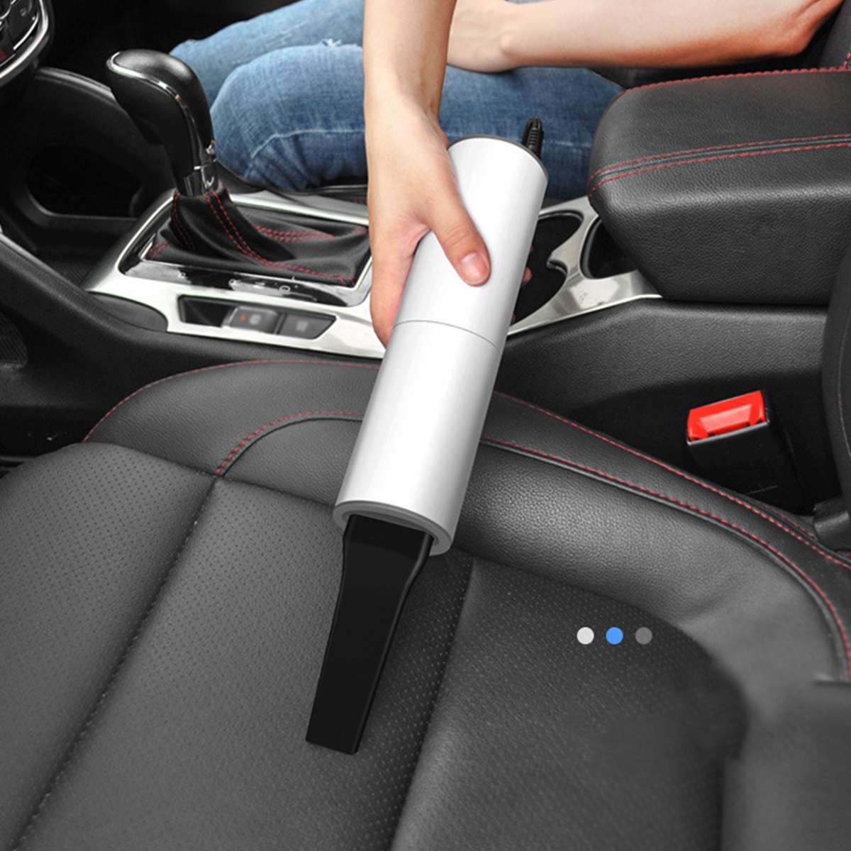 Mini 120W Suction Portable Vacuum Cleaner For Car Low Noise Handheld Car Vacuum For Car Home Computer Cleaning - V.I.P Digital Presence