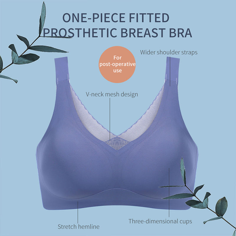 Artificial breast bra for breast removal surgery silicone women's fake breast and fake chest 2-in-1 bra - V.I.P Digital Presence