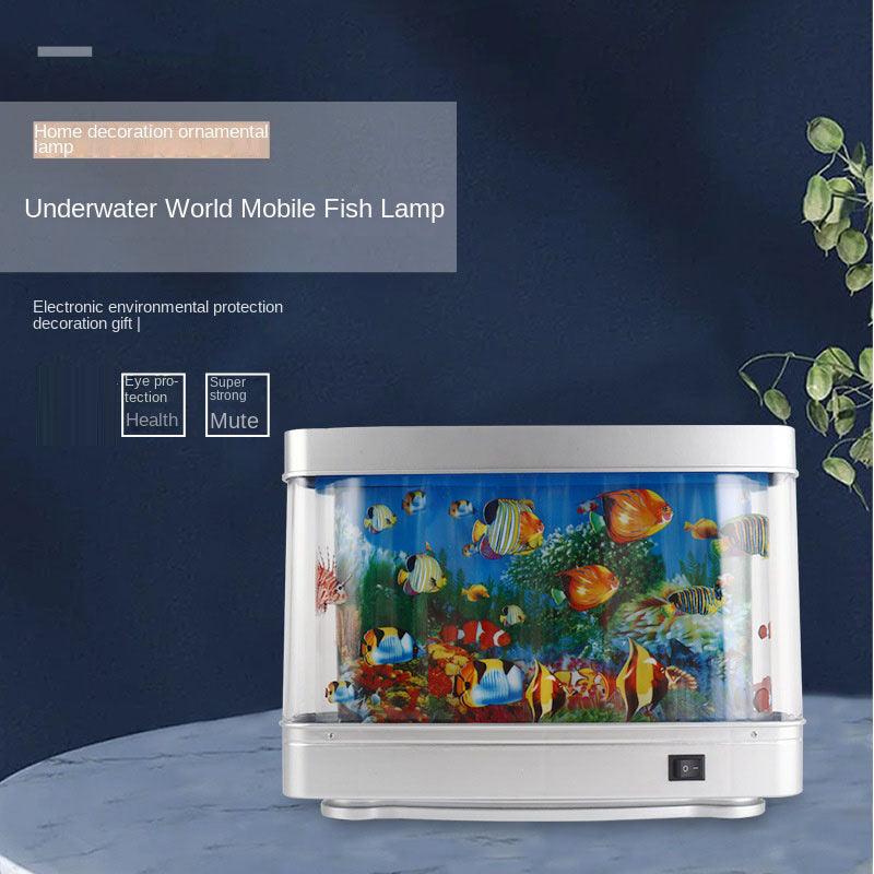 Ornamental fish simulation lamp, aquarium lamp, LED sea view lamp, desktop home night decoration small table lamp, small fish lamp - V.I.P Digital Presence