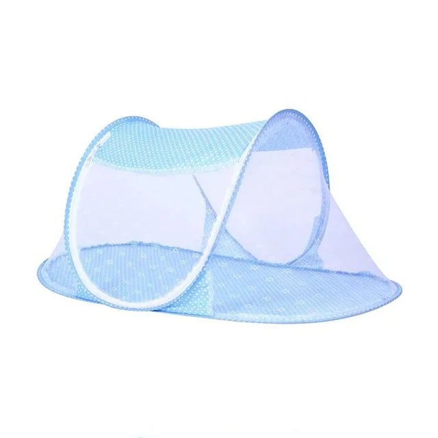 Folding mosquito net with sleeping pad pillow mosquito net bed three piece set music 0-3 year old children's mosquito net - V.I.P Digital Presence