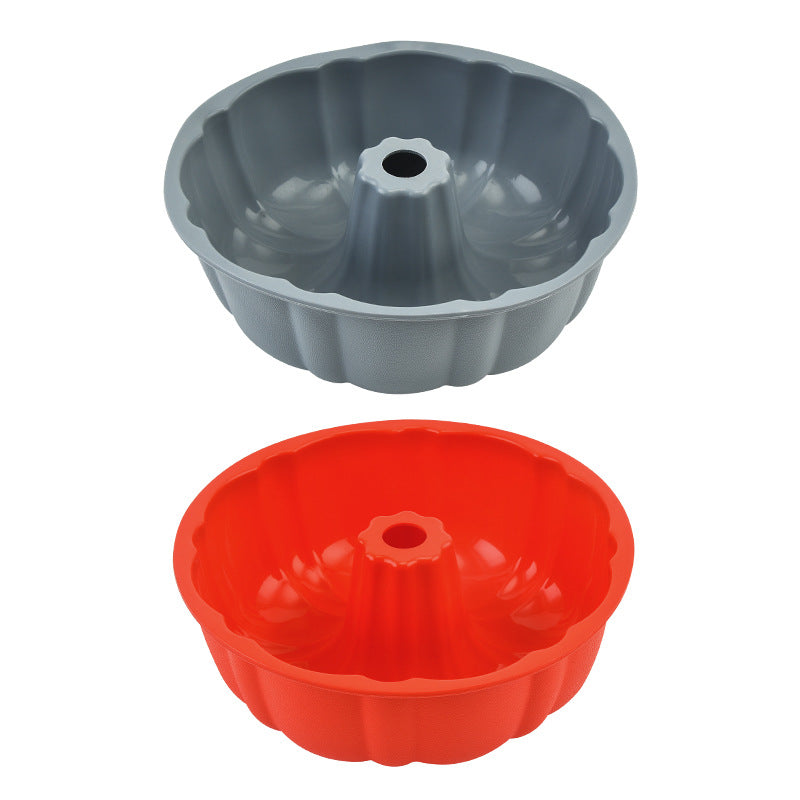 10-inch Non-Stick Silicone Bundt Pan - Multipurpose Baking Mold for Cakes, Jello & Gelatin - V.I.P Digital Presence