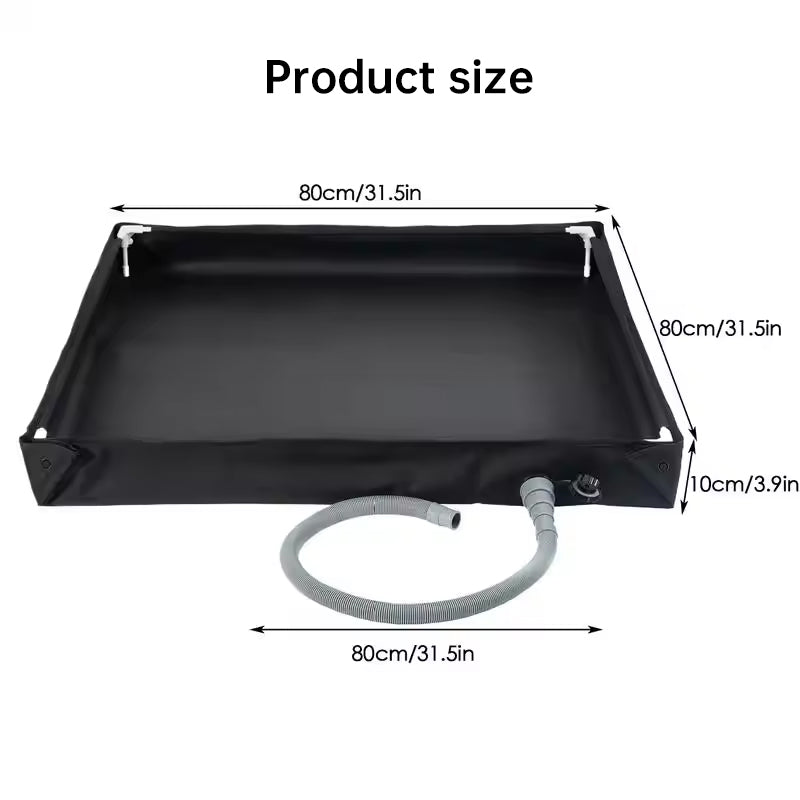 Folding Outdoor Camping Shower Tray Base - for Pets & Travel - V.I.P Digital Presence