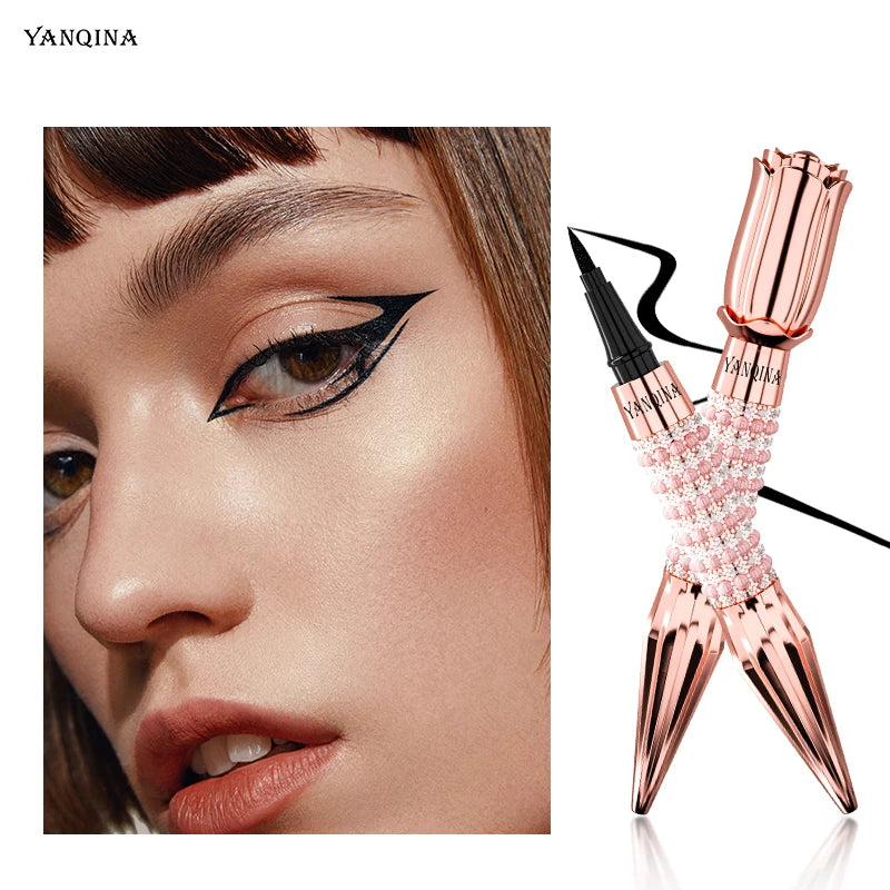 Fast Quick Dry Queen Luxury Eyeliner Soft Smooth Eye Liner Waterproof Eyeliner Cosmetics Black Eyeliner Pen Eyes Makeup - V.I.P Digital Presence