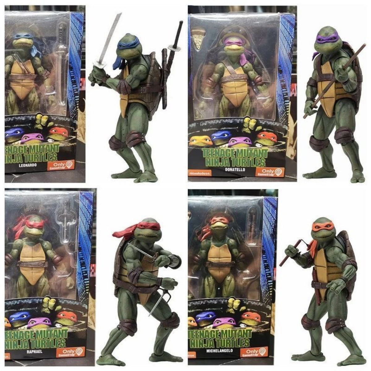 Teenage Mutant Ninja Turtles NECA 1990 Movie TMNT Limited Edition Action Figure Model Boxed Figure - V.I.P Digital Presence