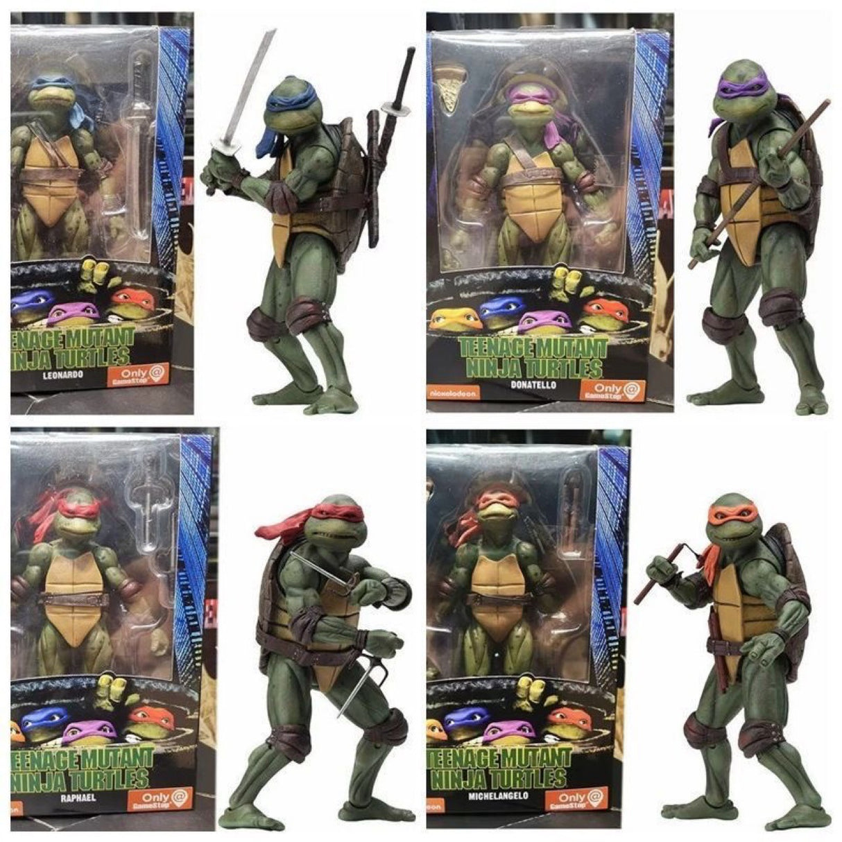 Teenage Mutant Ninja Turtles NECA 1990 Movie TMNT Limited Edition Action Figure Model Boxed Figure - V.I.P Digital Presence