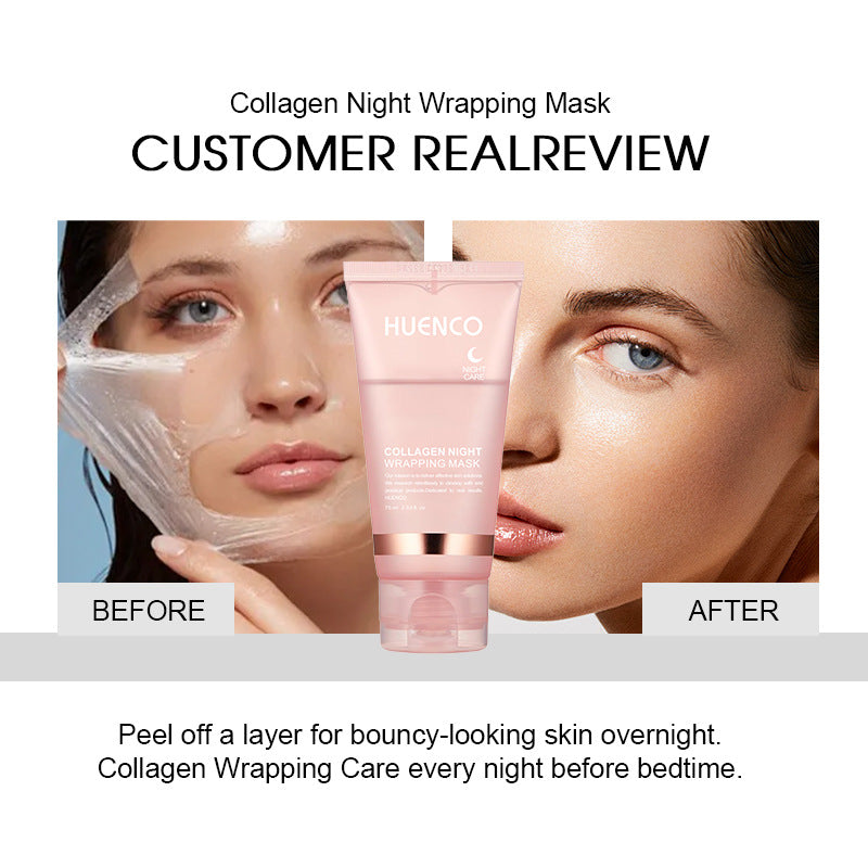 Collagen peel-off mask smearable deep cleansing skin rejuvenation moisturizing skin care sleeping mask - V.I.P Digital Presence