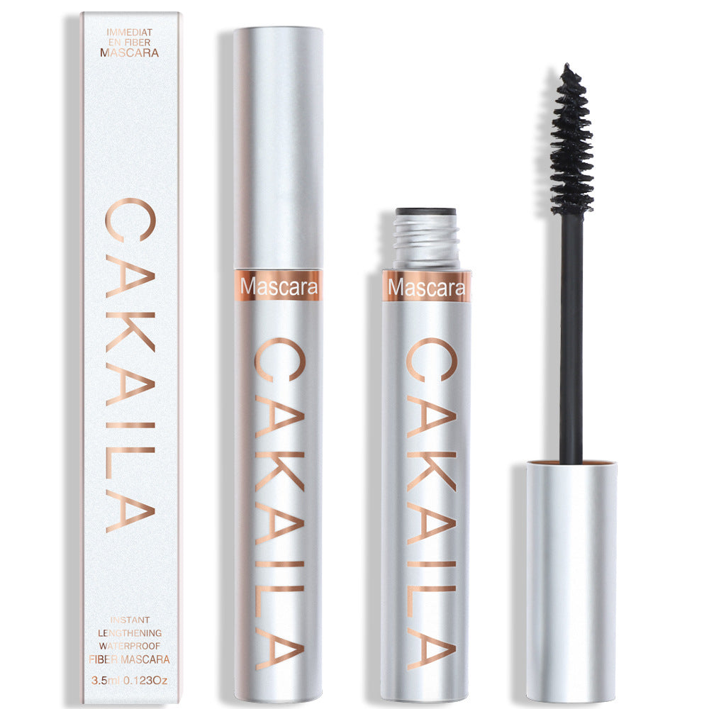 CAKAILA Makeup thick and long mascara silver tube waterproof long lasting non-smudge false mascara - V.I.P Digital Presence