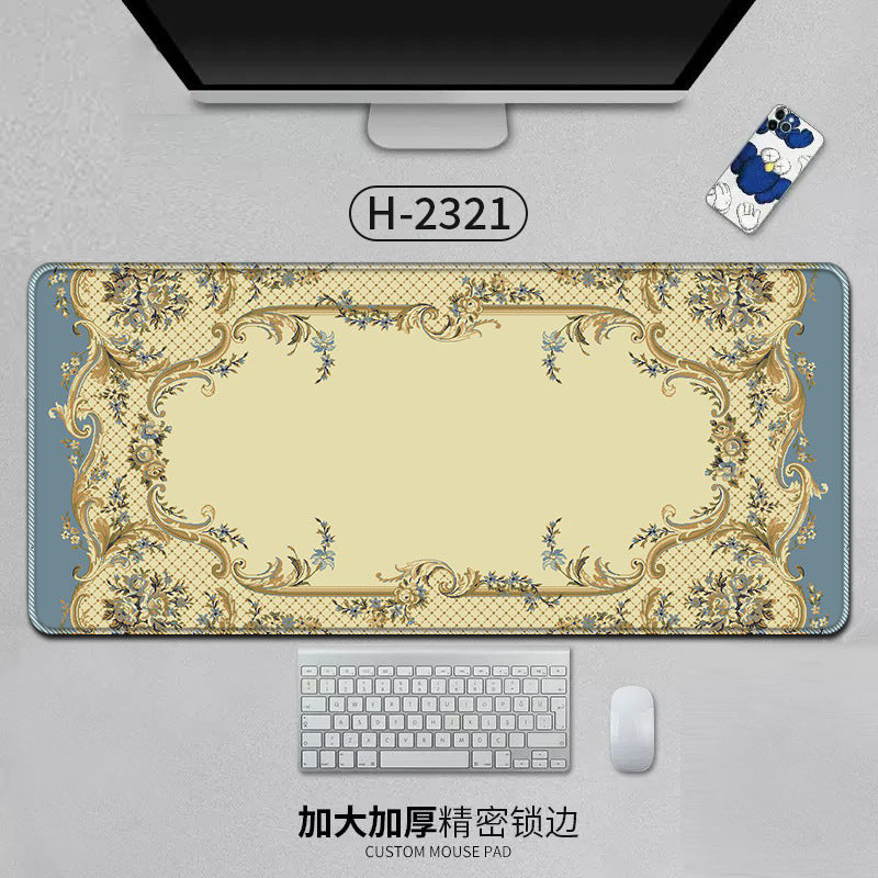 Large Persian Mouse Pad Office Carpet MousePad Natural Rubber Lockedge Anti Slip Desk Mat Laptop Office Game Accessories Pad - V.I.P Digital Presence