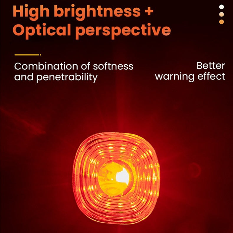 Bicycle Smart Brake Tail Light MTB Road Bike Auto Brake Sensing Light SB Rechargeable IPX6 Waterproof LED Warning Rear Lamp - V.I.P Digital Presence