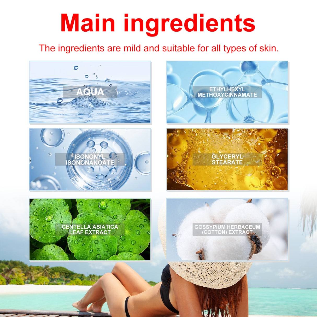 Cotton Soft Protective Rod, Summer Outdoor Resist Uv Moisturizing Refreshing Non-Sticky Comfortable Skin Feeling - V.I.P Digital Presence