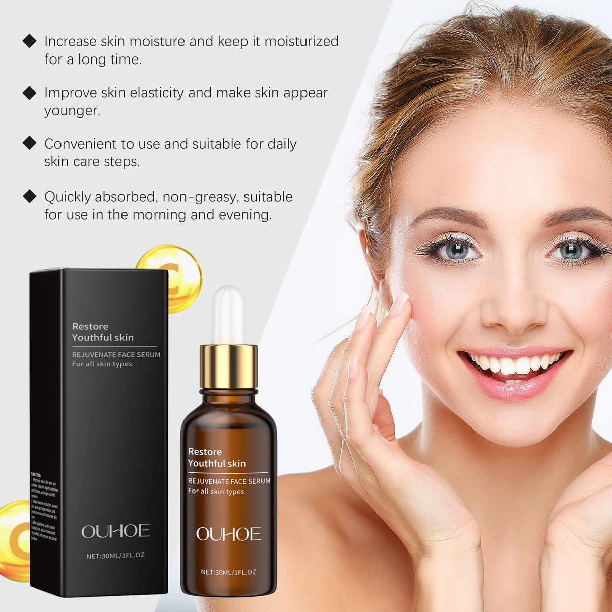 Facial Treatment Essence Purifies Facial Skin With Gentle Hydrating Care, Soft Moisturizing And Radiant Essence