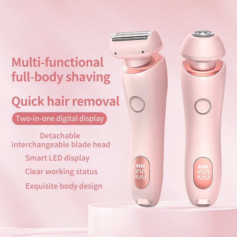 Private Hair Shaving Machine 2-in-1 Women's Hair Cutting Machine Electric Hair Removal Instrument - V.I.P Digital Presence