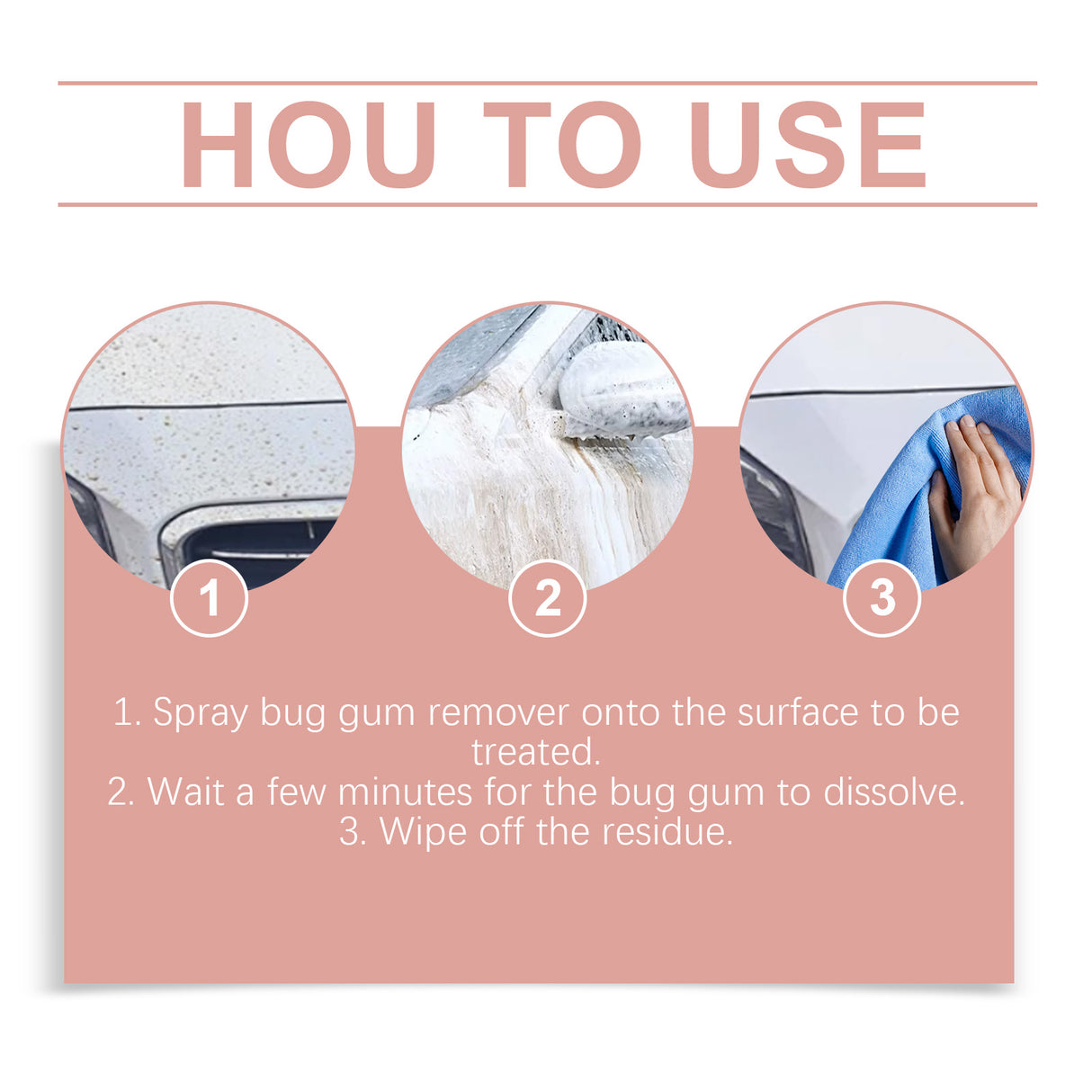 Auto Shellac Cleaning Agent Car Paint Decontaminating Bird Droit Resin Shellac Bug Spot Foam Cleaner - V.I.P Digital Presence