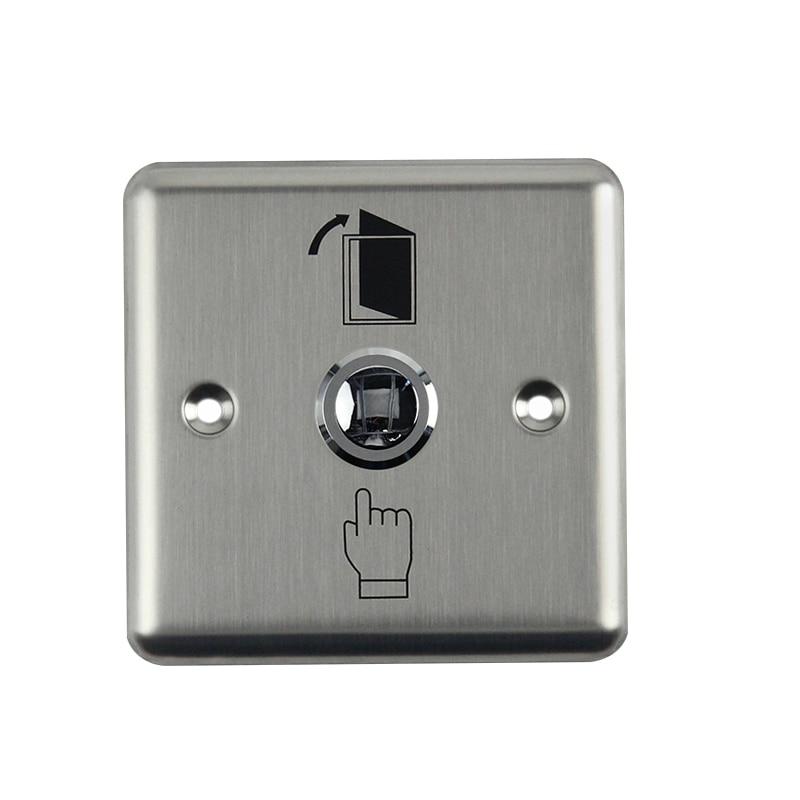 Stainless Steel Exit Button Push Switch Door Sensor - V.I.P Digital Presence