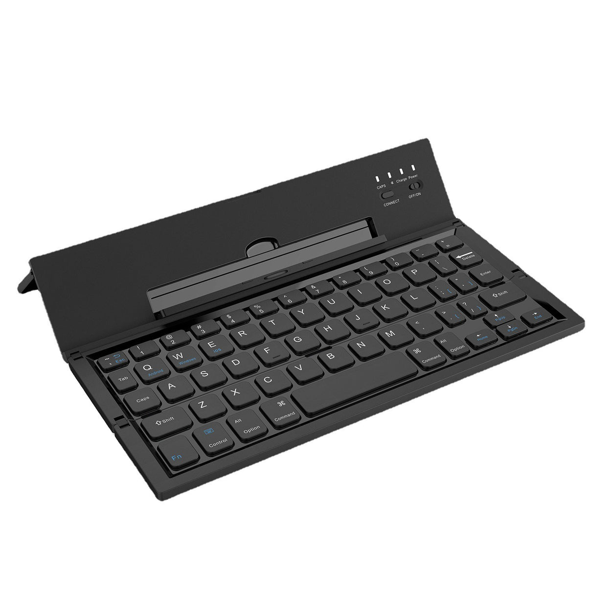 Mini teclado plegable con Bluetooth para PC, portátil, con tres pliegues, para negocios, portátil y de negocios