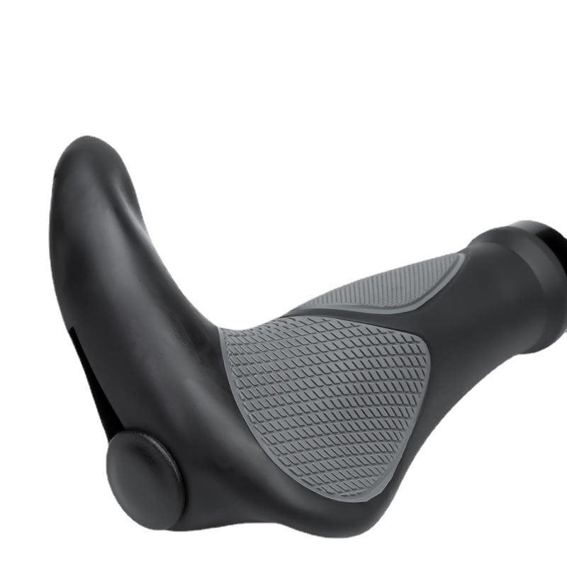 Mountain Bike Rubber Horn Handlebars Bicycle Handlebars Riding Bilateral Lock Vice Handle