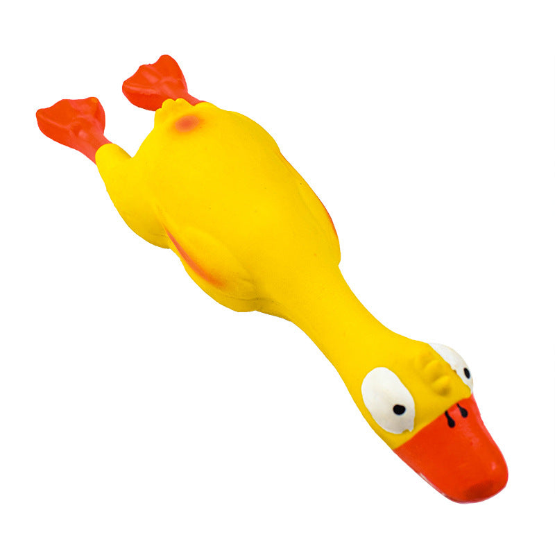 Pet Latex Toy Soft and Durable Latex Squeaky Duck for Small and Medium Dogs - V.I.P Digital Presence