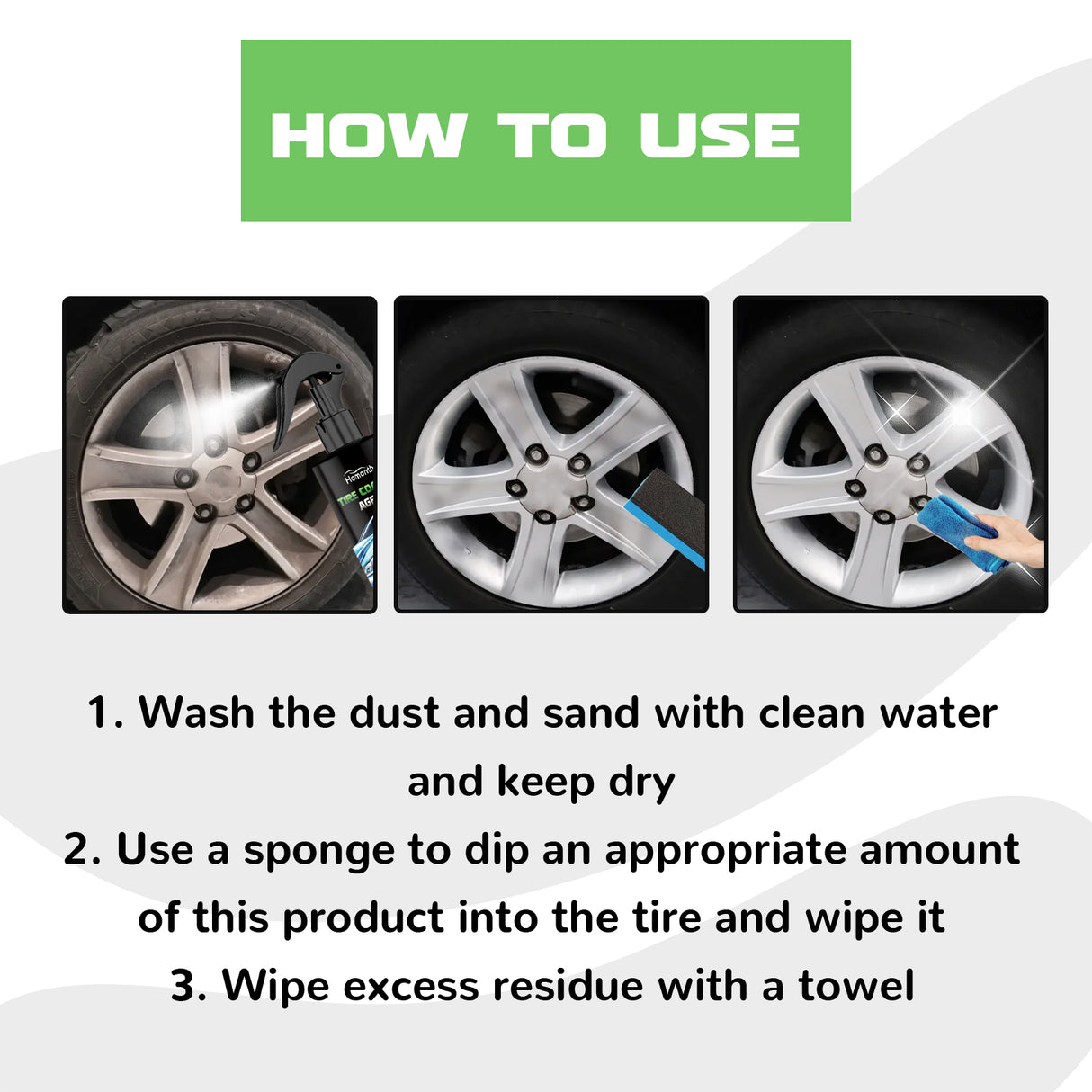 Tire Coating Agent, Automobile Tire Clean Decontamination Anti Aging Renovate Polishing Agent - V.I.P Digital Presence