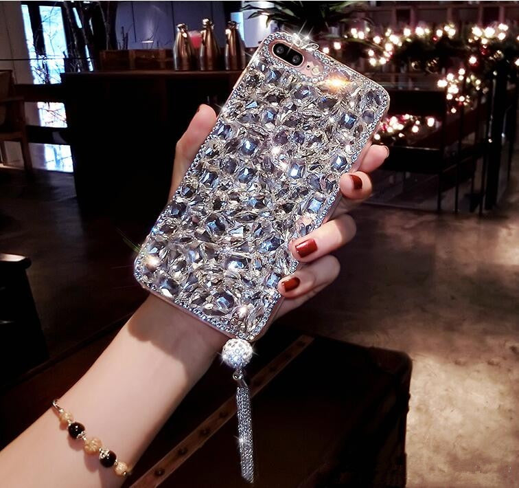For Huawei P8 P9 P10 P20 Lite Plus Mate 7 8 9 10 Pro Luxury Glitter Back Cover Crystal Bling Diamond rhinestone Phone case - V.I.P Digital Presence