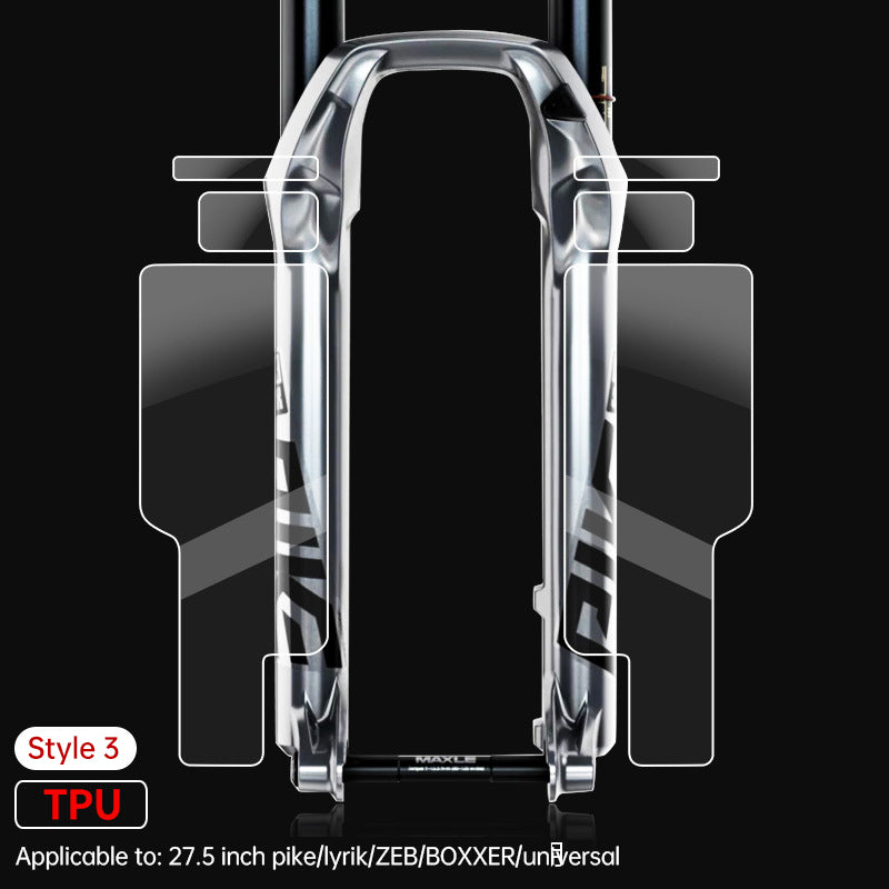 Bike fork protective stickers, mountain bike protective film, scratch-resistant stickers, bicycle fork decals - V.I.P Digital Presence