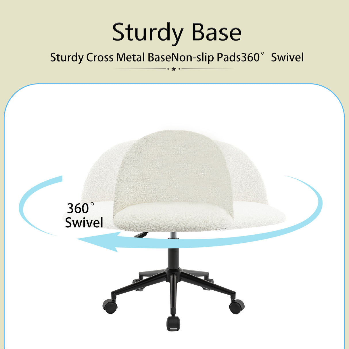 Velvet fabric office chair, mid back adjustable rotating computer chair, black legs, cushioned office chair with wheels - V.I.P Digital Presence