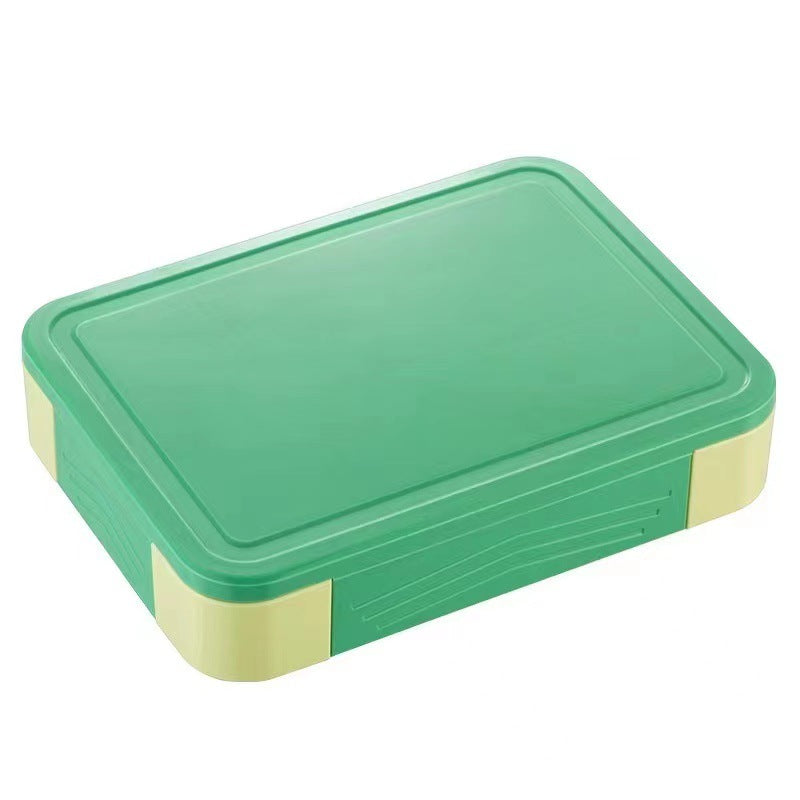 Japanese style simple portable microwaveable double layer partition lunch box - V.I.P Digital Presence