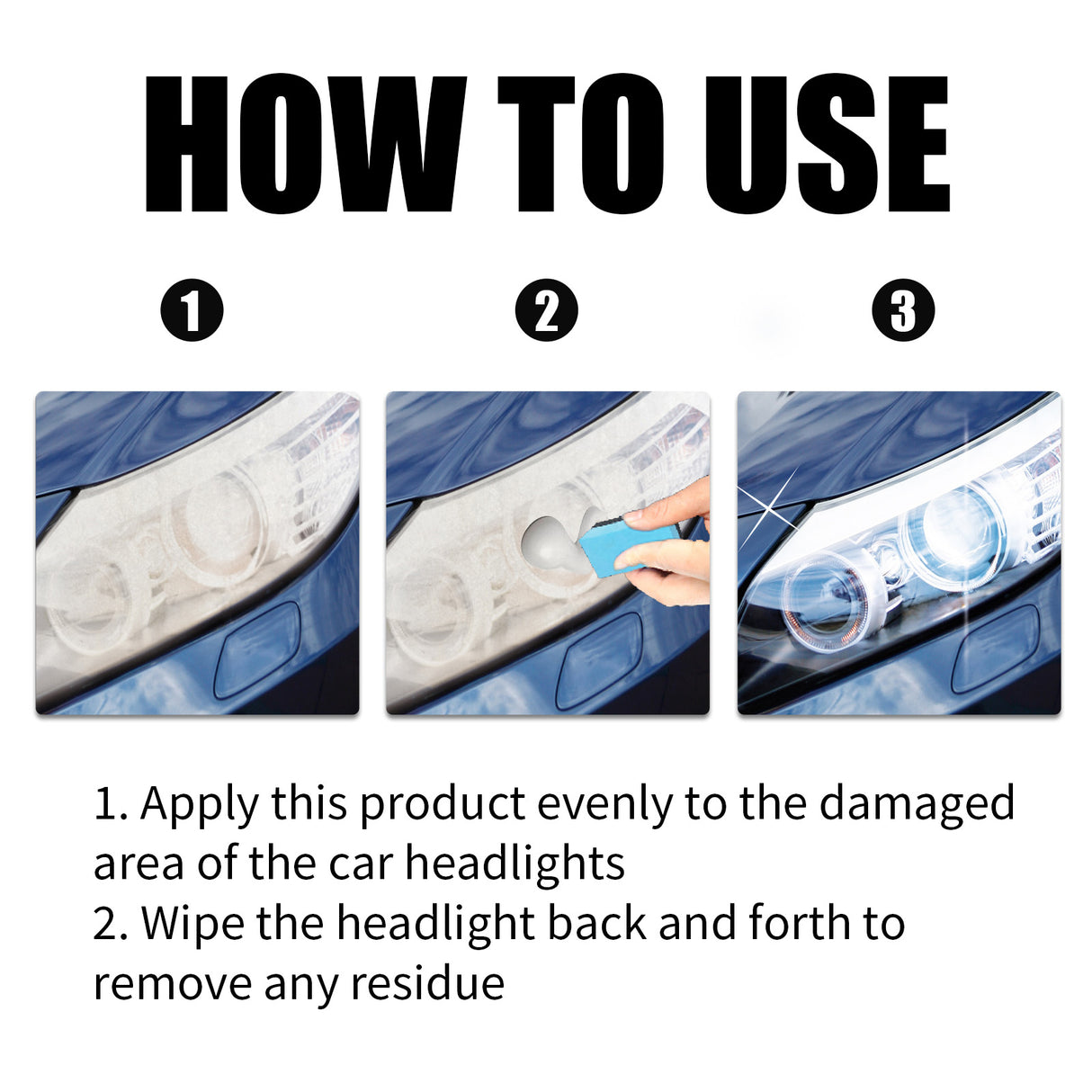 Headlight Polishing Paste Automotive Headlight Care Scratch Cleaning Refurbished Polishing Paste - V.I.P Digital Presence