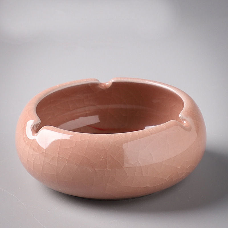 Ceramic ashtray home living room office personality creative retro anti-fly ash ashtray - V.I.P Digital Presence