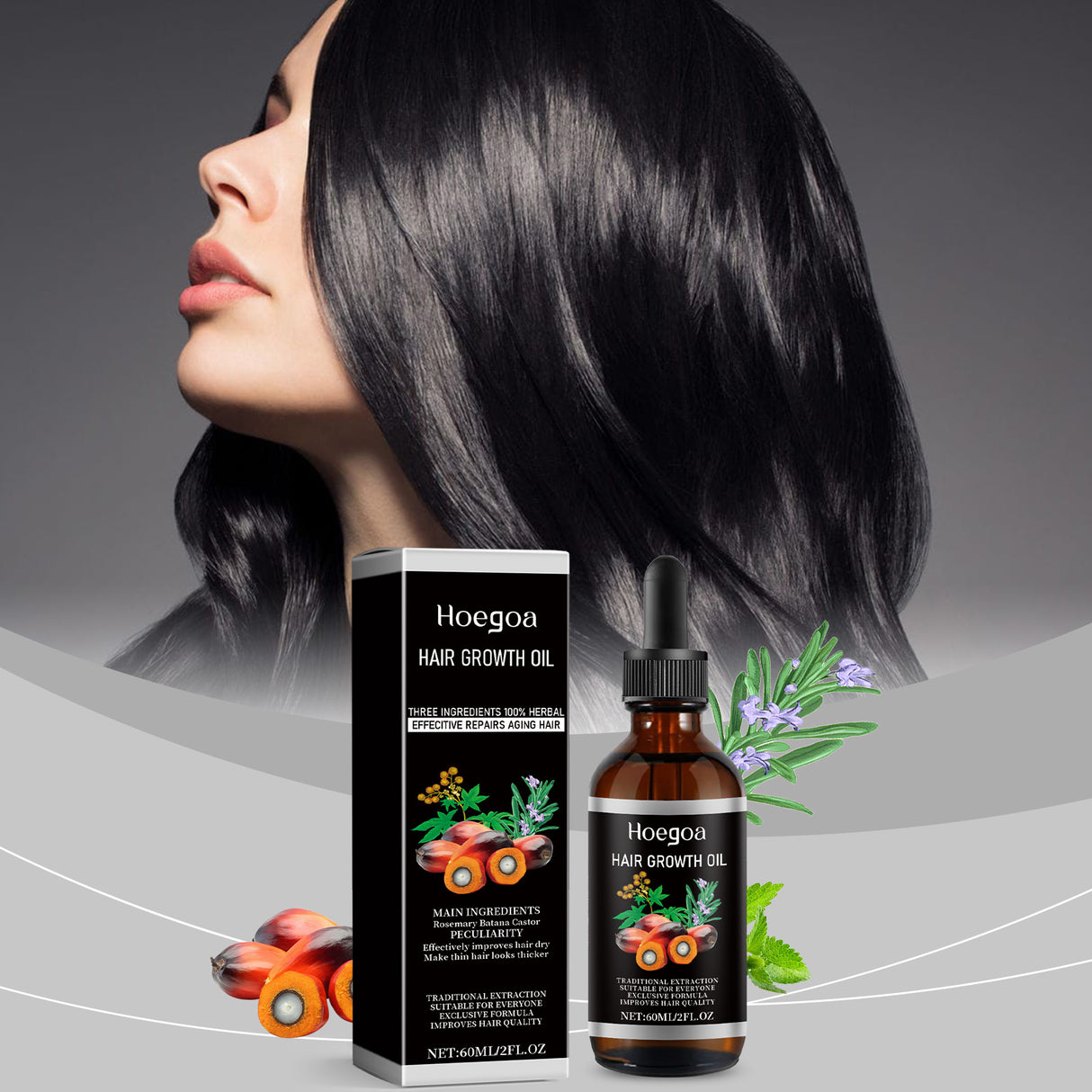 Palm Oil Hair Care Essence, Scalp Massage Treatment Repair Dry Hair, Soft And Solid Hair - V.I.P Digital Presence